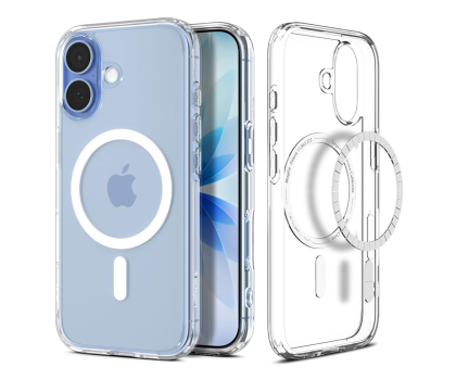 Etui do telefonów SPIGEN Ultra Hybrid Mag Magsafe do Iphone 17 Clear/White 8800283315127